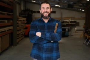 Soul Form Furniture studio, bespoke timber fine furniture makers and designers, in Ireland. Niall W.
