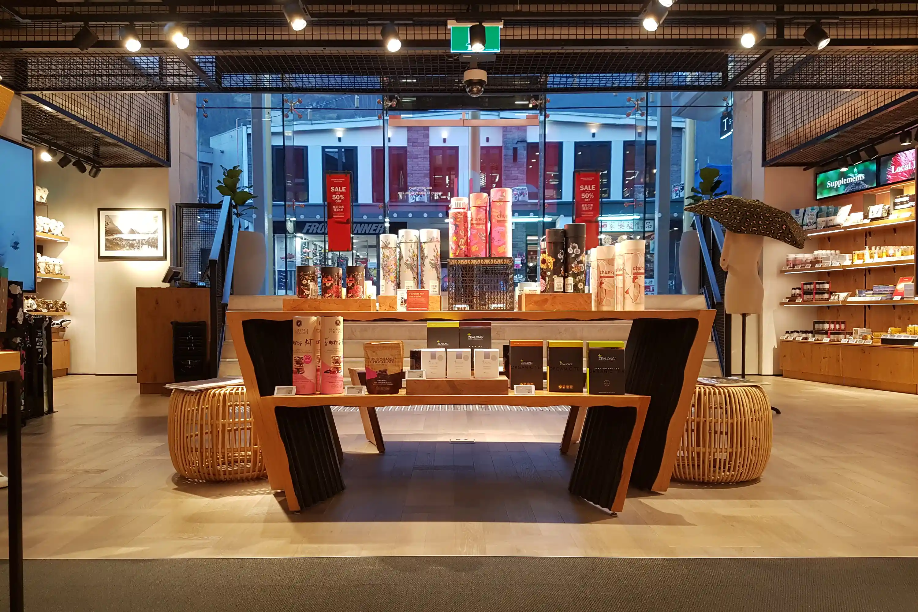 Handcrafted Rimu dining table and benches made from historic timber